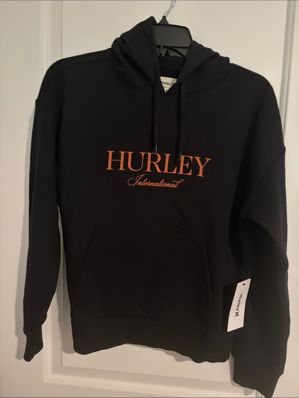 Hurley Black Pullover Hoodie XS NWT $50